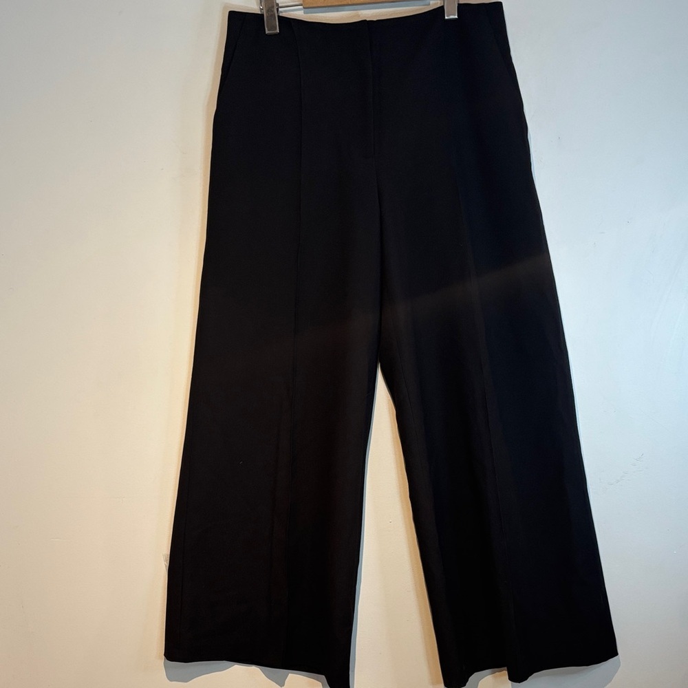 Aligne Kai Low-Rise Wide-Leg Trousers black US8 NWT - Picture 2 of 16